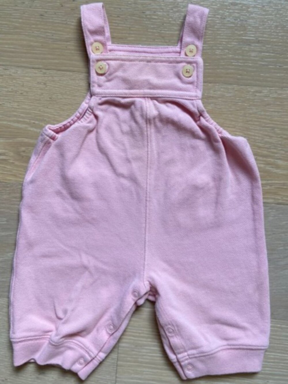 Ralph Lauren Pink Cotton mesh baby romper, size: 3M